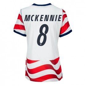 Forente Stater Weston McKennie #8 Hjemme skjorte til dame VM 2026 Kortermet